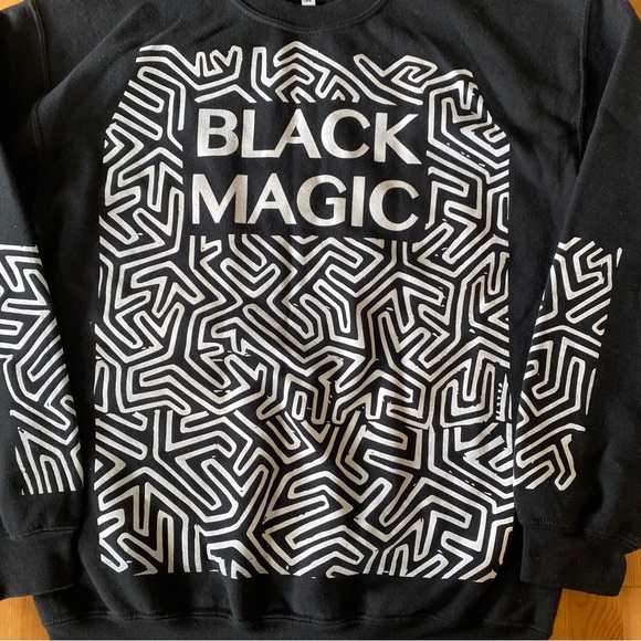 NWOT Stuzo Black Magic Crewneck - Picture 6 of 12